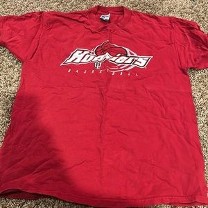 Indiana Hoosiers Basketball Red T-Shirt